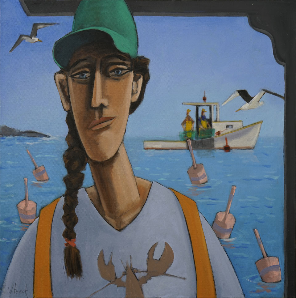 The First Fisherman – Artist Insights from David Witbeck at Maine