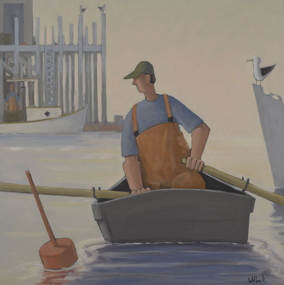 The First Fisherman – Artist Insights from David Witbeck at Maine