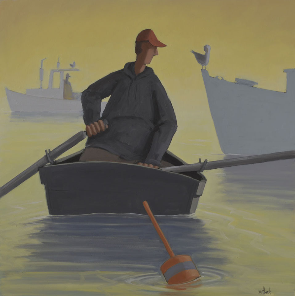 The First Fisherman – Artist Insights from David Witbeck at Maine